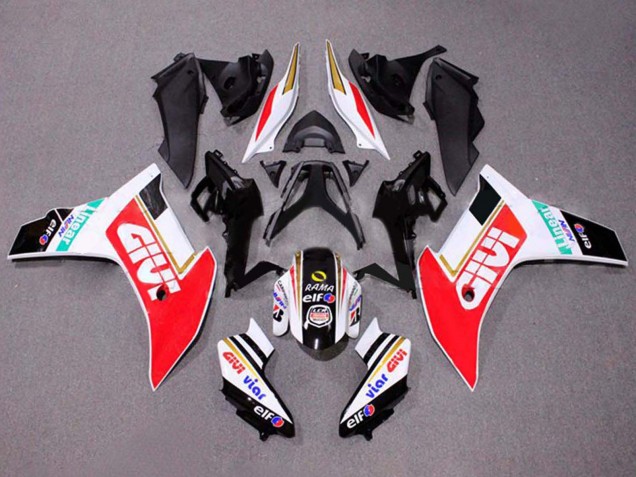 Discount 2011-2013 White Red Gold Glossy Black Givi Honda CBR600F Motorcycle Fairings Canada