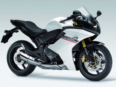 Discount 2011-2013 White Grey Honda CBR600F Motorcycle Fairings Canada