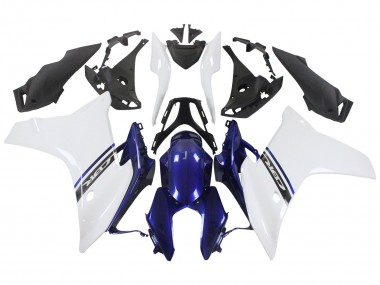 Discount 2011-2013 White Blue Honda CBR600F Motorcycle Fairings Canada