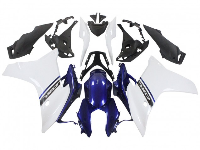 Discount 2011-2013 White Blue Honda CBR600F Motorcycle Fairings Canada