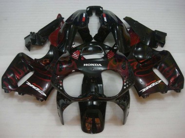 Discount 1992-1993 Glossy Black Red Flame Honda CBR900RR 893 Motorcycle Fairings Canada