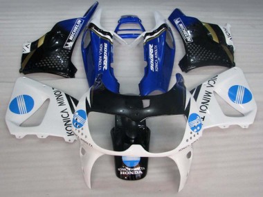 Discount 1994-1995 White Blue Glossy Black Konica Minolta Honda CBR900RR 893 Motorcycle Fairings Canada