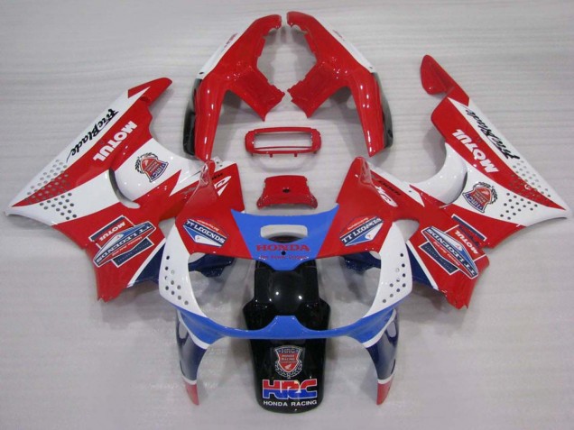 Discount 1994-1995 White Red Light Blue Motul Honda CBR900RR 893 Motorcycle Fairings Canada