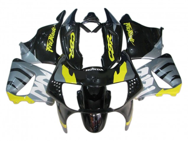 Discount 1998-1999 Silver Yellow Glossy Black Fireblade Honda CBR900RR 919 Motorcycle Fairings Canada