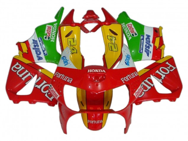 Discount 1998-1999 Red Yellow Green White Fortuna Castrol Honda CBR900RR 919 Motorcycle Fairings Canada