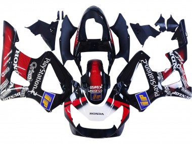 Discount 2000-2001 Red White Glossy Black PlayStation 2 Honda CBR900RR 929 Motorcycle Fairings Canada