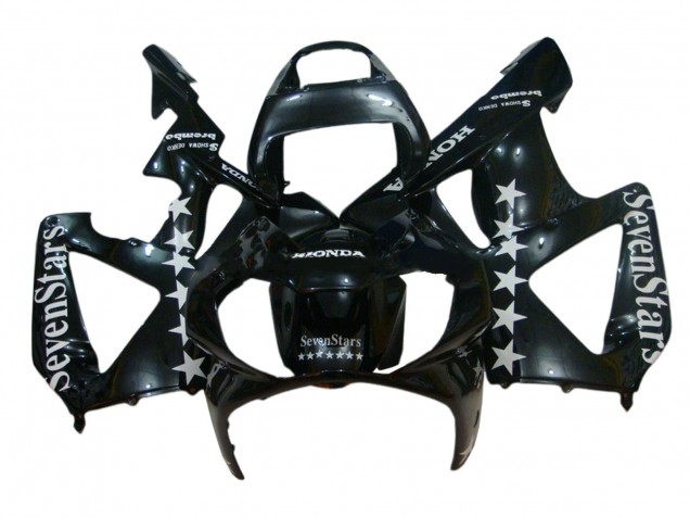 Discount 2000-2001 Glossy Black White SevenStars Honda CBR900RR 929 Motorcycle Fairings Canada