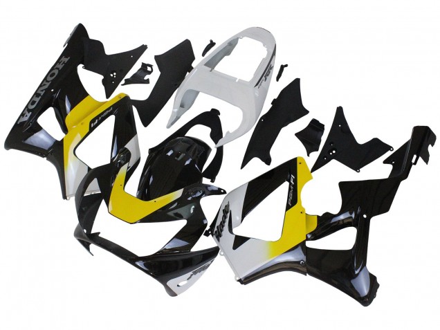 Discount 2000-2001 White Yellow Glossy Black Honda CBR900RR 929 Motorcycle Fairings Canada