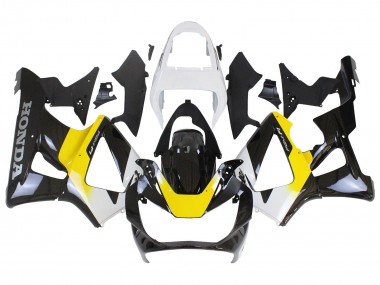 Discount 2000-2001 White Yellow Glossy Black Honda CBR900RR 929 Motorcycle Fairings Canada
