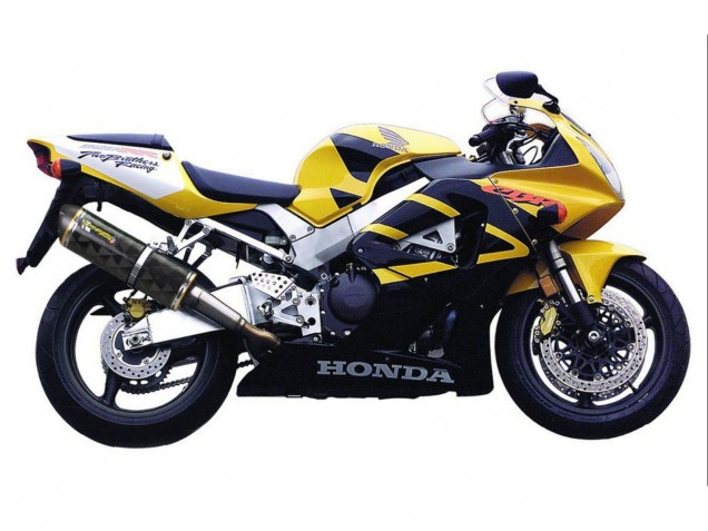 Discount 2000-2001 Yellow Dark Blue Honda CBR900RR 929 Motorcycle Fairings Canada