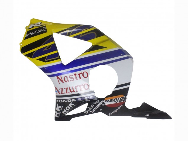 Discount 2002-2003 Blue Yellow Glossy Black Red Nastro Azzurro 46 Honda CBR900RR 954 Motorcycle Fairings Canada