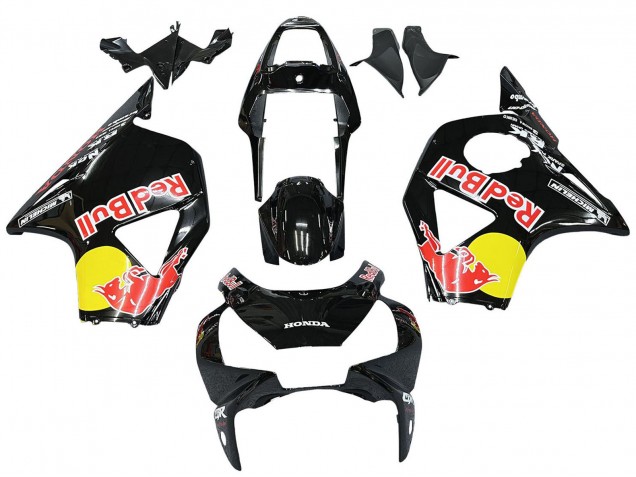 Discount 2002-2003 Glossy Black Yellow Red Bull Michelin Honda CBR900RR 954 Motorcycle Fairings Canada