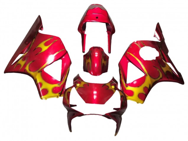 Discount 2002-2003 Red Yellow Honda CBR900RR 954 Motorcycle Fairings Canada