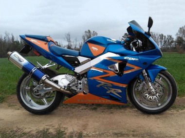 Discount 2002-2003 Orange Blue Honda CBR900RR 954 Motorcycle Fairings Canada