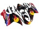 Discount 2007-2014 Glossy Black Yellow Blue Red Bull Ducati 848/1098/1198 Motorcycle Fairings Canada