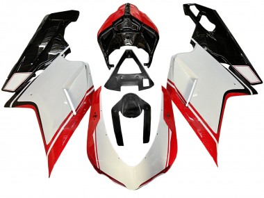 Discount 2007-2014 White Red Glossy Black Ducati 848/1098/1198 Motorcycle Fairing Canada