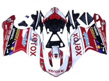Discount 2007-2014 White Red Glossy Black Valsir Xerox Ducati 848/1098/1198 Motorcycle Fairings Canada