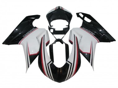 Discount 2007-2014 White Red Glossy Black Ducati 848/1098/1198 Bike Fairings Canada