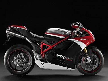 Discount 2007-2014 White Red Glossy Black Ducati 848/1098/1198 Motorcycle Fairings Canada