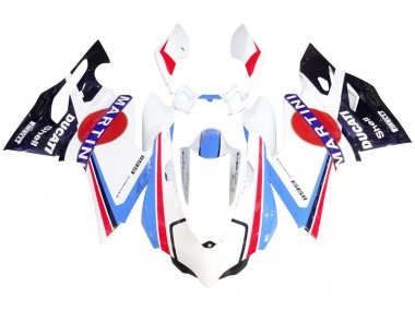 Discount 2007-2014 White Red Blue Glossy Black Martini Ducati 1199 Motorcycle Fairings Canada