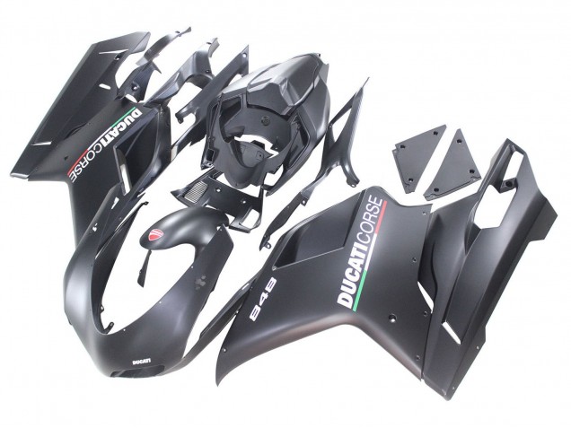 Discount 2007-2014 Matte Grey Ducati 848 Motorcycle Fairings Canada