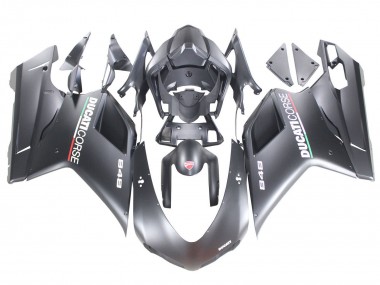 Discount 2007-2014 Matte Grey Ducati 848 Motorcycle Fairings Canada