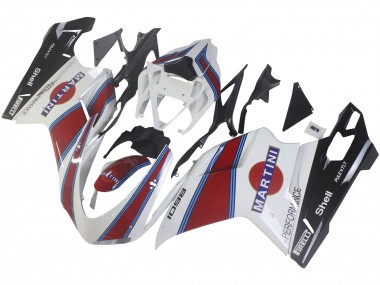Discount 2007-2014 White Red Blue Glossy Black Martini Ducati 1098 Motorcycle Fairings Canada
