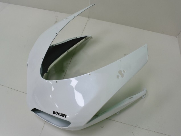 Discount 2007-2014 White Matte Black Ducati 848 Motorcycle Fairings Canada