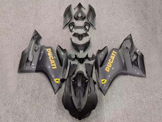Discount 2011-2014 Black Carbon Fiber Style Ducati Panigale 899/1199 Motorcycle Fairings Canada