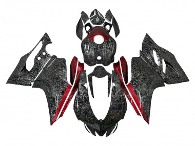 Discount 2011-2014 Black Forged Carbon Fiber Style Red Ducati Panigale 899/1199 Motorcycle Fairings Canada