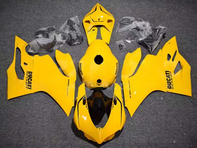 Discount 2011-2014 Glossy Yellow Ducati Panigale 899/1199 Motorcycle Fairings Canada