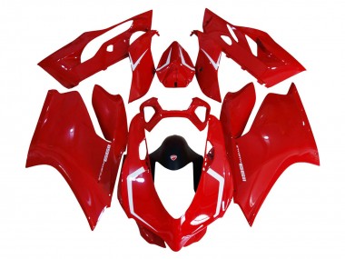 Discount 2011-2014 Red Ducati 1199 Motorcycle Fairing Kits Canada