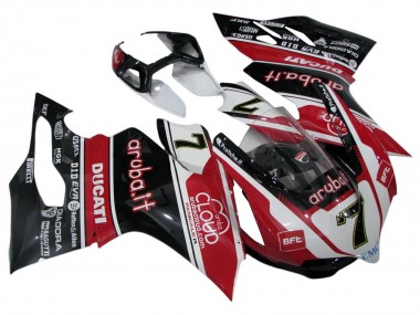 Discount 2011-2014 White Red Glossy Black Aruba.it 7 Ducati Panigale 899/1199 Motorcycle Fairings Canada