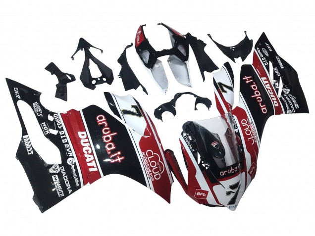 Discount 2011-2014 White Red Glossy Black Aruba.it 7 Ducati Panigale 899/1199 Motorcycle Fairings Canada