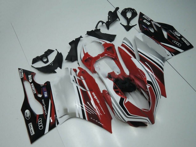 Discount 2011-2014 White Red Glossy Black Ducati Panigale 899 Motorcycle Fairing Canada