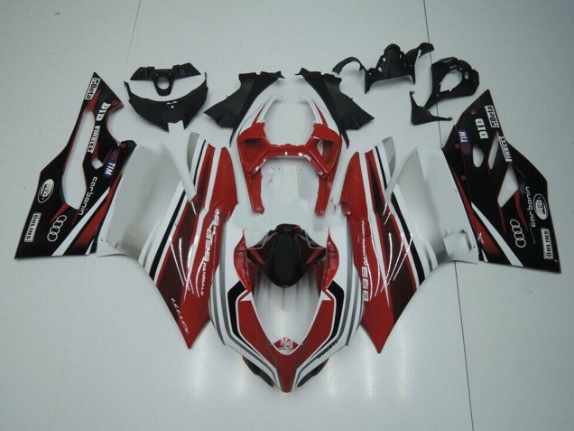 Discount 2011-2014 White Red Glossy Black Ducati Panigale 899 Motorcycle Fairing Canada
