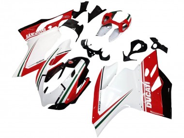 Discount 2011-2014 White Red Green Glossy Black Ducati 1199 Motorcycle Fairings Canada