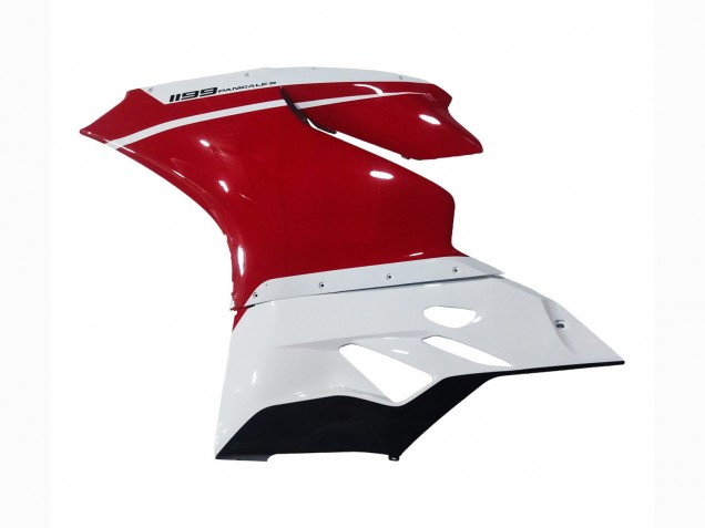Discount 2011-2014 White Red Glossy Black Ducati 1199 Motorcycle Fairings Canada