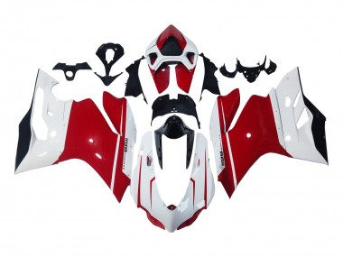 Discount 2011-2014 White Red Glossy Black Ducati 1199 Motorcycle Fairings Canada