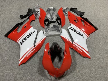 Discount 2011-2014 Red White Glossy Black Ducati 1199 Motorcycle Fairings Canada