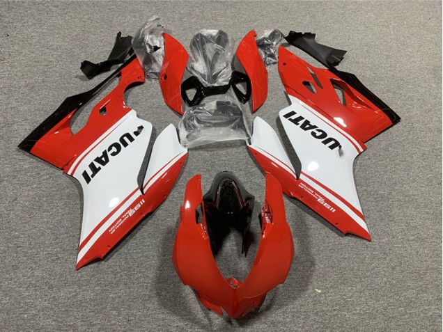 Discount 2011-2014 Red White Glossy Black Ducati 1199 Motorcycle Fairings Canada