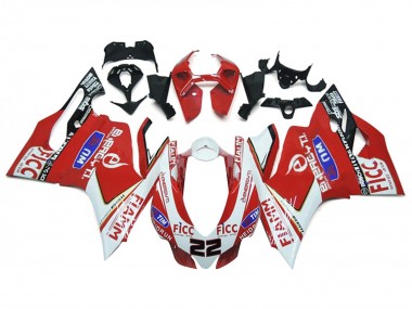 Discount 2011-2014 White Red Glossy Black Fiamm Ficc 22 Ducati 1199 Motorcycle Fairings Canada