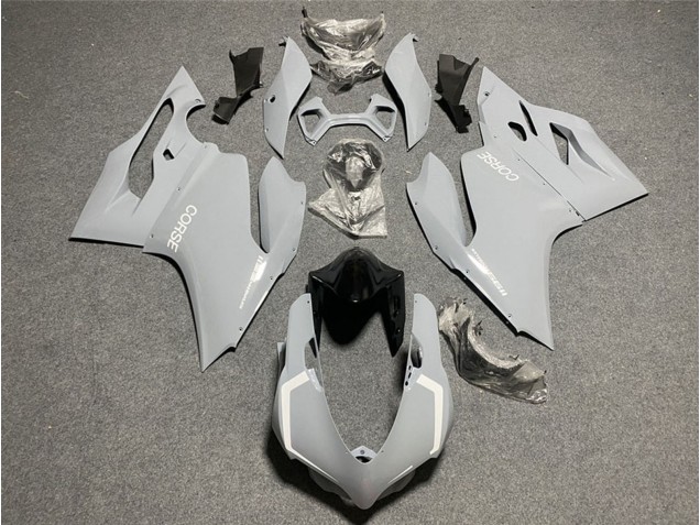 Discount 2011-2014 Light Nardo Grey White Corse Ducati 1199 Motorcycle Fairings Canada