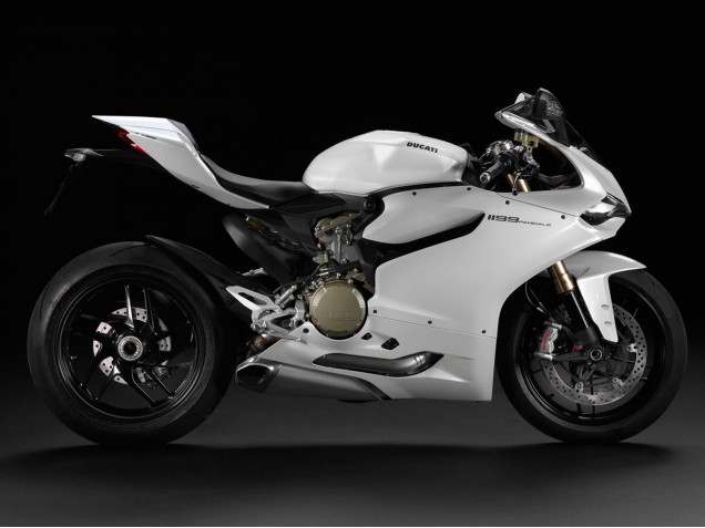 Discount 2011-2014 White Ducati 1199 Motorcycle Fairings Canada