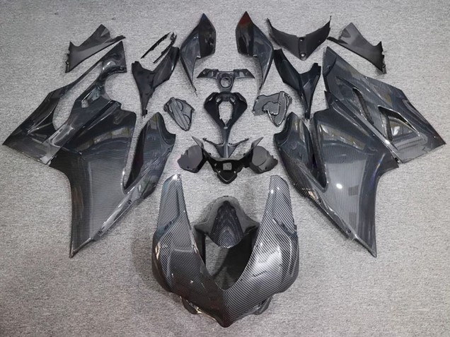 Discount 2015-2020 Black Carbon Fiber Style Ducati 959/1299 Motorcycle Fairings Canada
