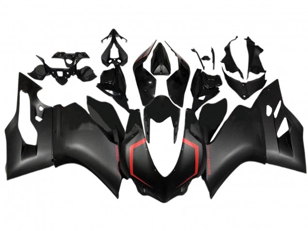 Discount 2015-2020 Black Carbon Fiber Style Red Ducati 1299 Motorcycle Fairings Canada