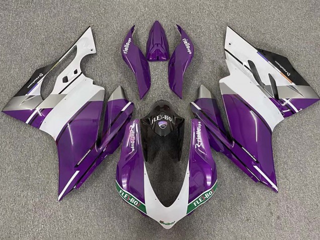 Discount 2015-2020 Purple White Glossy Black Flex-Box Ducati 959/1299 Motorcycle Fairings Canada