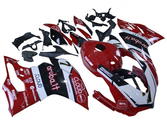 Discount 2015-2020 White Red Black Aruba 7 Ducati 959/1299 Motorcycle Fairings Canada