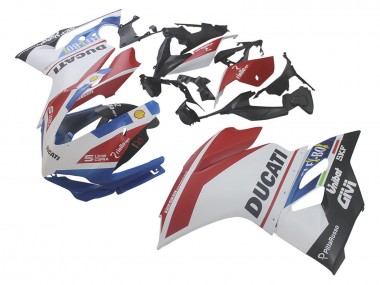 Discount 2015-2020 White Red Blue Matte Black Unibat Flex-Box Ducati 1299 Motorcycle Fairings Canada
