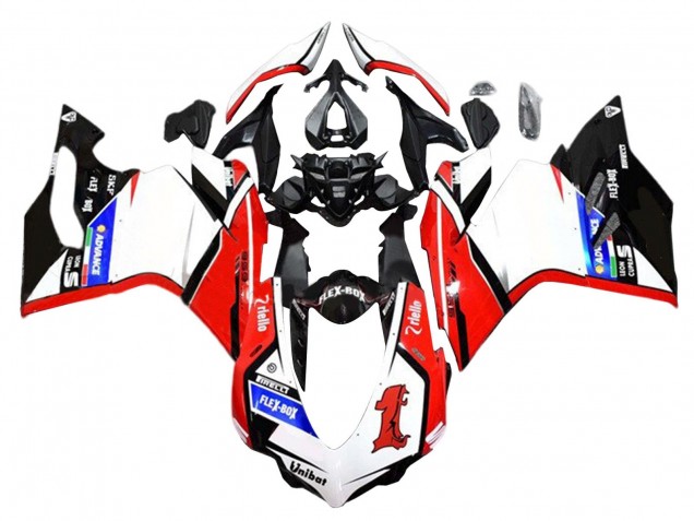 Discount 2015-2020 White Red Glossy Black Unibat Flex-Box Ducati 959/1299 Motorcycle Fairings Canada
